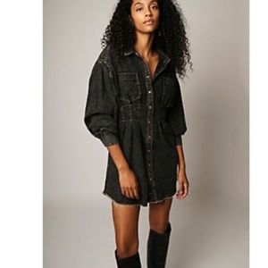 Free people denim dress